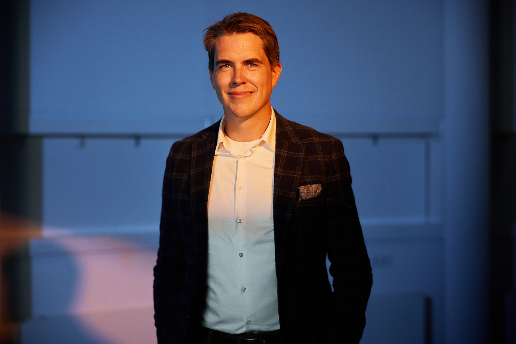Portretfoto Folkert Brijker, Business Manager Sensor